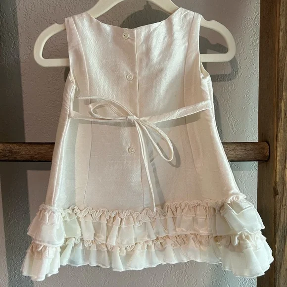 Baby Biscotti Ivory Dress - Picture 6 of 7